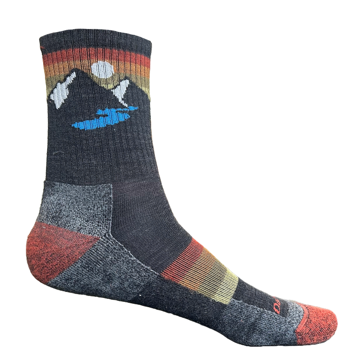 Darn Tough Socks Micro Crew hiking sock with cushion.