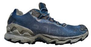 la-sportiva-wildcat-trail-running-shoes La Sportiva Wildcat trail running shoes in blue.