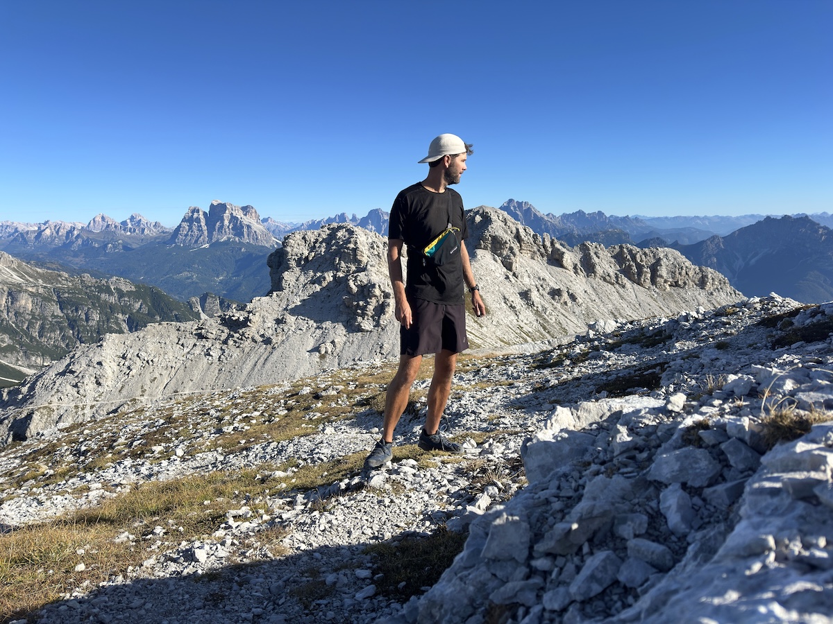 Panorama from Cima di Zita South on the Alta Via 1