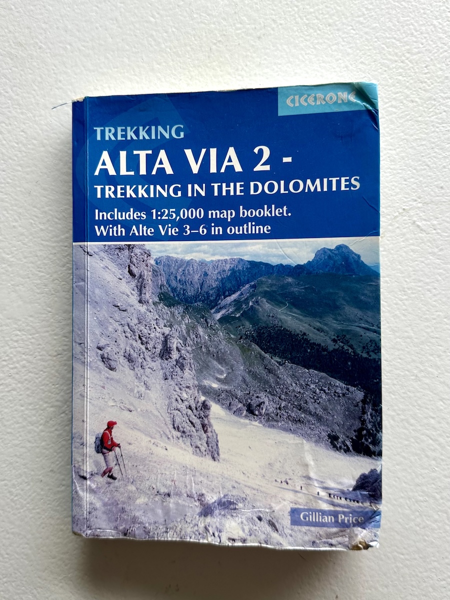 Alta-Via-2-trekking-in-the-dolomites-guide-book Alta Via 2 Trekking in the Dolomites Guide Book