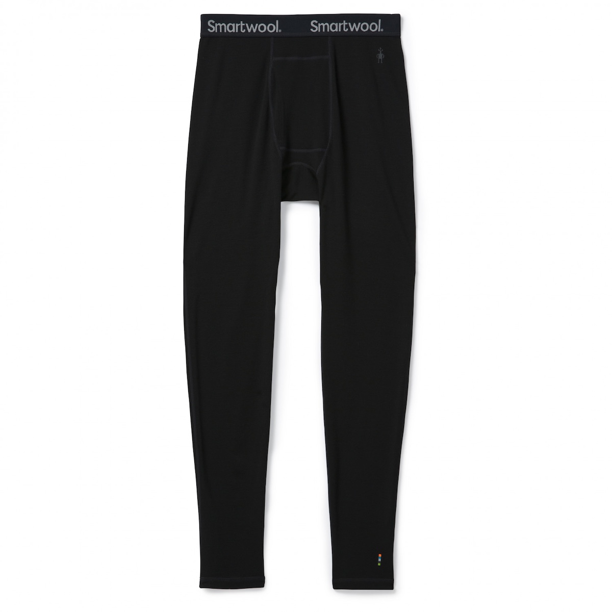 Smartwool Merino 250 base layer bottom in black with branded waistband